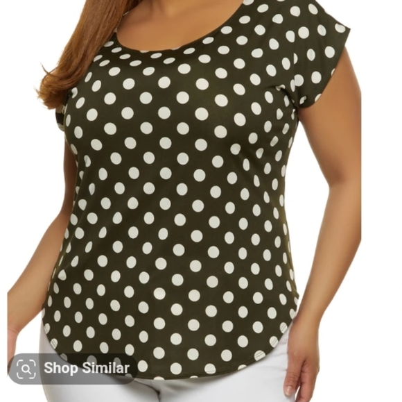 Polka-dot print tunic - Picture 8 of 9